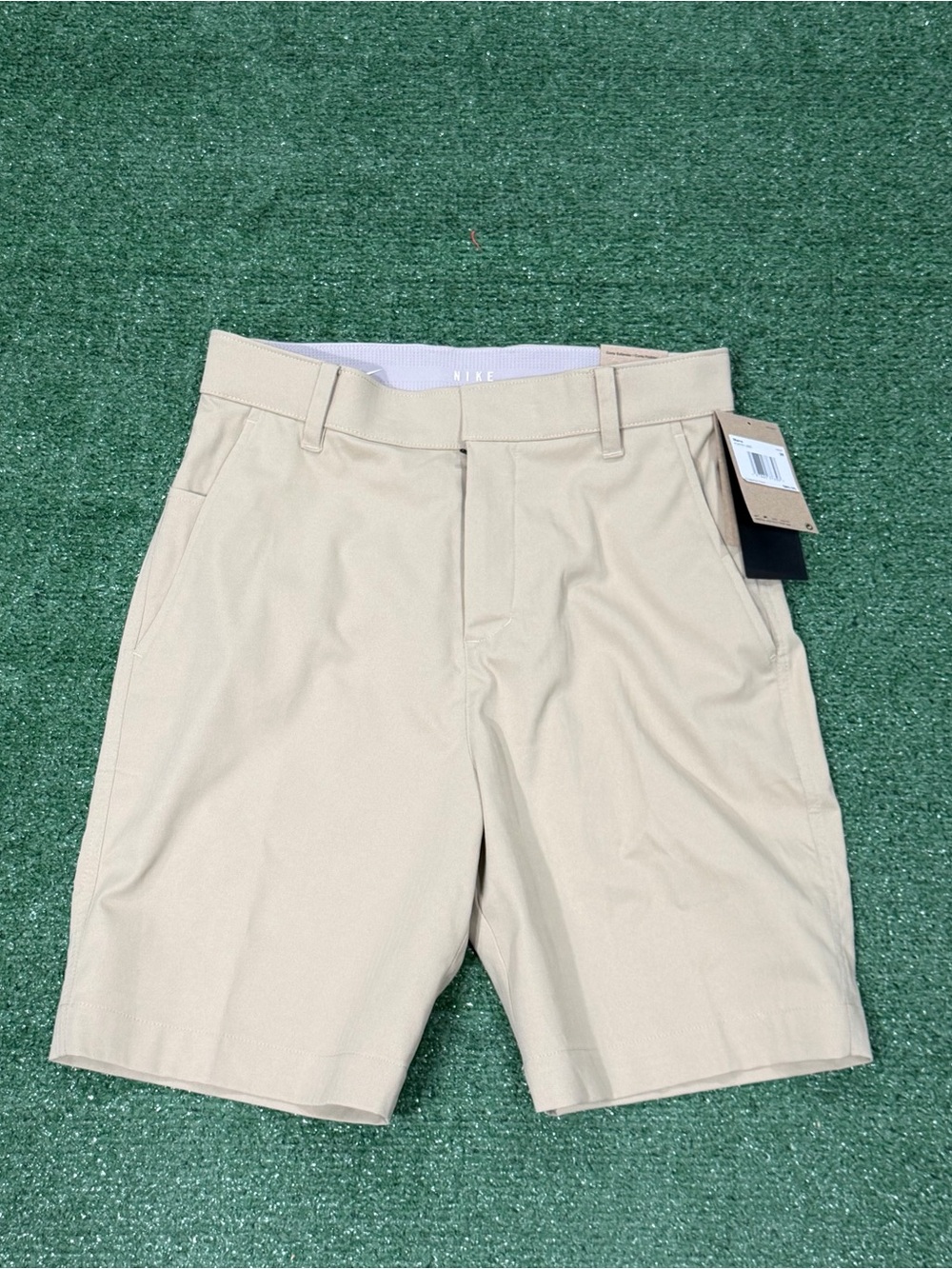 Nike Mens 8" Chino Golf Shorts Sz 28 NWT Khaki FD5721-250 Standard FD5721-250
